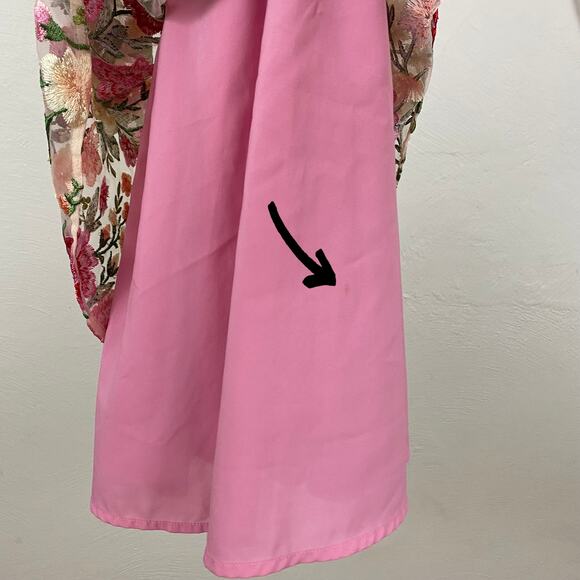 For Love & Lemons Luna Mini Dress - Pink - Medium - Picture 11 of 11